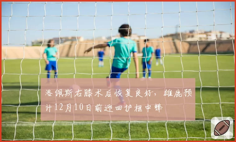 洛佩斯右膝术后恢复良好，雄鹿预计12月10日前迎回护框中锋
